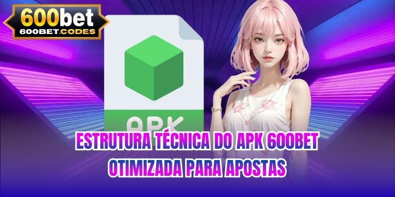 Estrutura técnica do APK 600BET otimizada para apostas